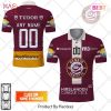 Personalized NL Hockey EV Zug Home jersey Style Polo Shirt Personalized NL Hockey EV Zug Home jersey Style Polo Shirt