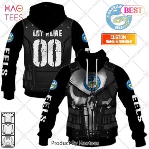 Personalized NRL Parramatta Eels Punisher Hoodie, T-Shirt, Zip Hoodie, Sweatshirt