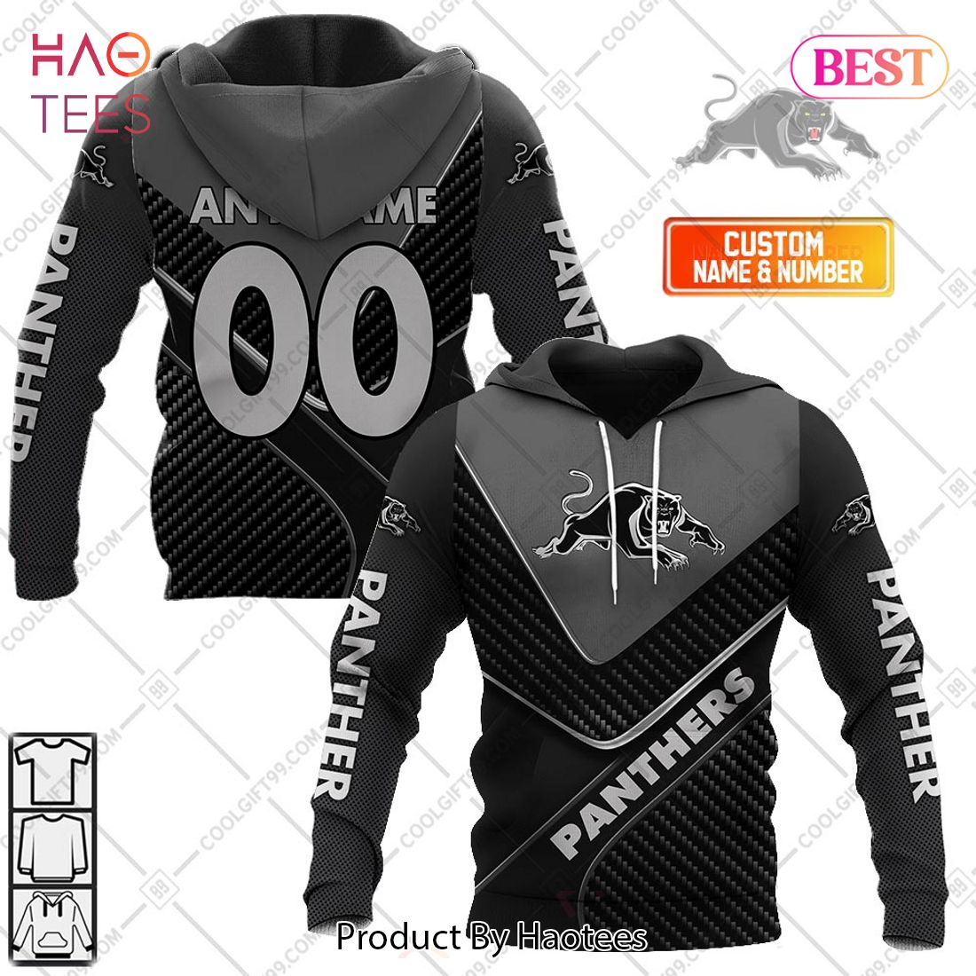 Personalized NRL Penrith Panthers Carbon Hoodie, T-Shirt, Zip Hoodie, Sweatshirt