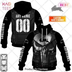 Personalized NRL South Sydney Rabbitohs Punisher Hoodie, T-Shirt, Zip Hoodie, Sweatshirt