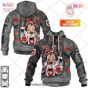 Personalized NRL St. George Illawarra Dragons Logo and Minnie Mouse Design Hoodie, T-Shirt, Zip Hoodie, Sweatshirt