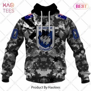 Personalized NRL St. George Illawarra Dragons Special Camo Military Flag Hoodie, T-Shirt, Zip Hoodie, Sweatshirt