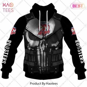 Personalized NRL Sydney Roosters Punisher Hoodie, T-Shirt, Zip Hoodie, Sweatshirt