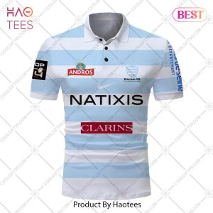 Personalized Racing 92 Rugby 2023 Jersey Style Polo Shirt