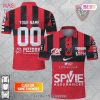 Personalized Racing 92 Rugby Rose Dragons Design Polo Shirt