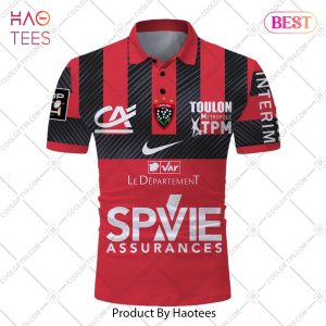 Personalized RC Toulonnais Rugby 2023 Jersey Style Polo Shirt