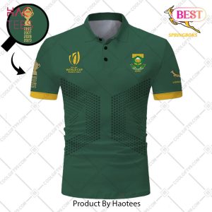 Personalized Rugby World Cup 2023 Springboks South Africa Rugby Jersey Style Polo Shirt