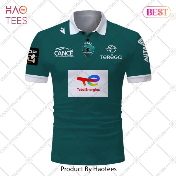 Personalized Section Paloise Rugby 2023 Jersey Style Polo Shirt