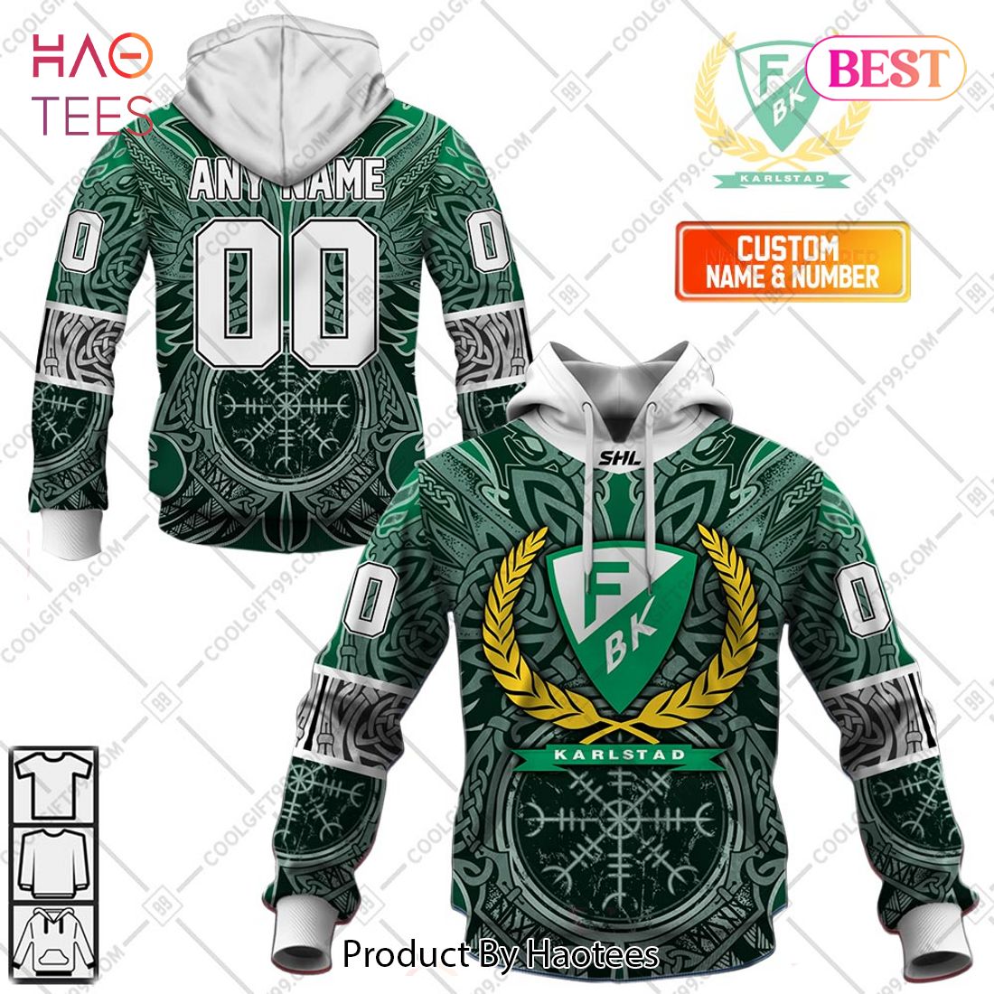 Personalized SHL Farjestad BK Special Viking Design Hoodie, T-Shirt, Zip Hoodie, Sweatshirt
