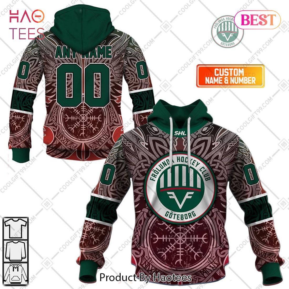 Personalized SHL Frolunda HC Special Viking Design Hoodie, T-Shirt, Zip Hoodie, Sweatshirt