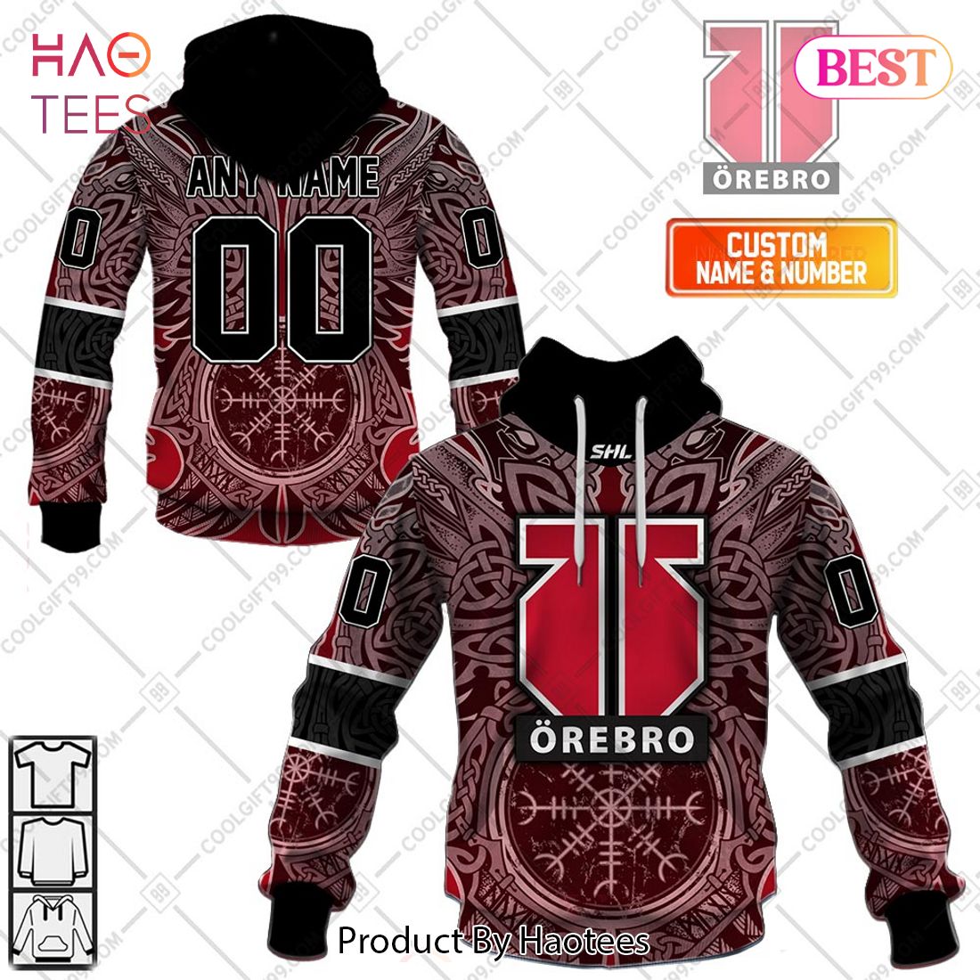 Personalized SHL Orebro HK Special Viking Design Hoodie, T-Shirt, Zip Hoodie, Sweatshirt