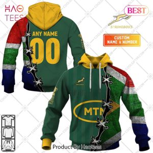 Personalized Springboks Mix South Africa Flag_ Hoodie, T-Shirt, Zip Hoodie, Sweatshirt