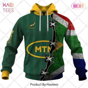 Personalized Springboks Mix South Africa Flag_ Hoodie, T-Shirt, Zip Hoodie, Sweatshirt