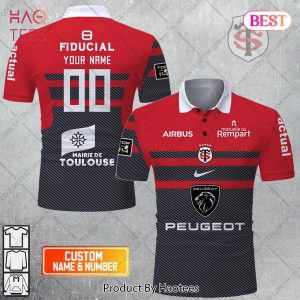 Personalized Stade Toulousain Rugby 2023 Jersey Style Polo Shirt