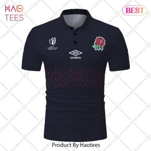 Rugby World Cup 2023 England Rugby ALT Jersey Style Polo Shirt