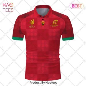 Rugby World Cup 2023 Portugal Rugby Home Jersey Style Polo Shirt