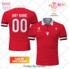 Rugby World Cup 2023 Tonga Rugby Home Jersey Style Polo Shirt Rugby World Cup 2023 Tonga Rugby Home Jersey Style Polo Shirt