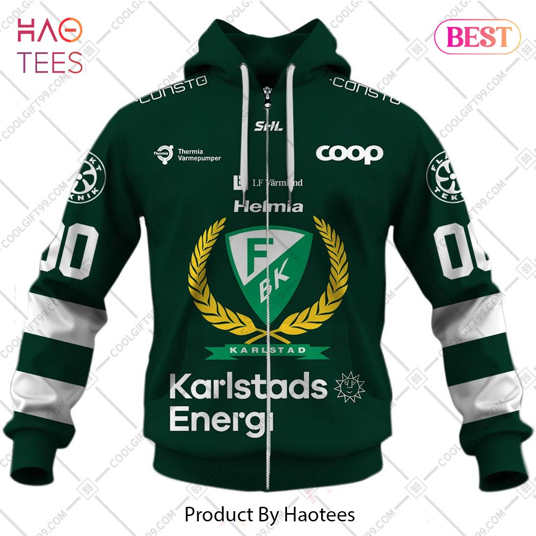 SHL Farjestad BK Home jersey Style Hoodie, T-Shirt, Zip Hoodie, Sweatshirt