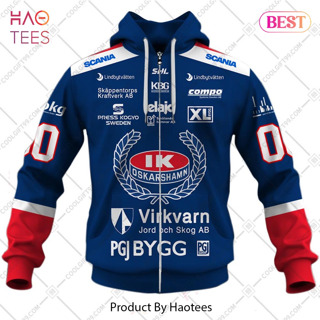 SHL IK Oskarshamn Home jersey Style Hoodie, T-Shirt, Zip Hoodie, Sweatshirt