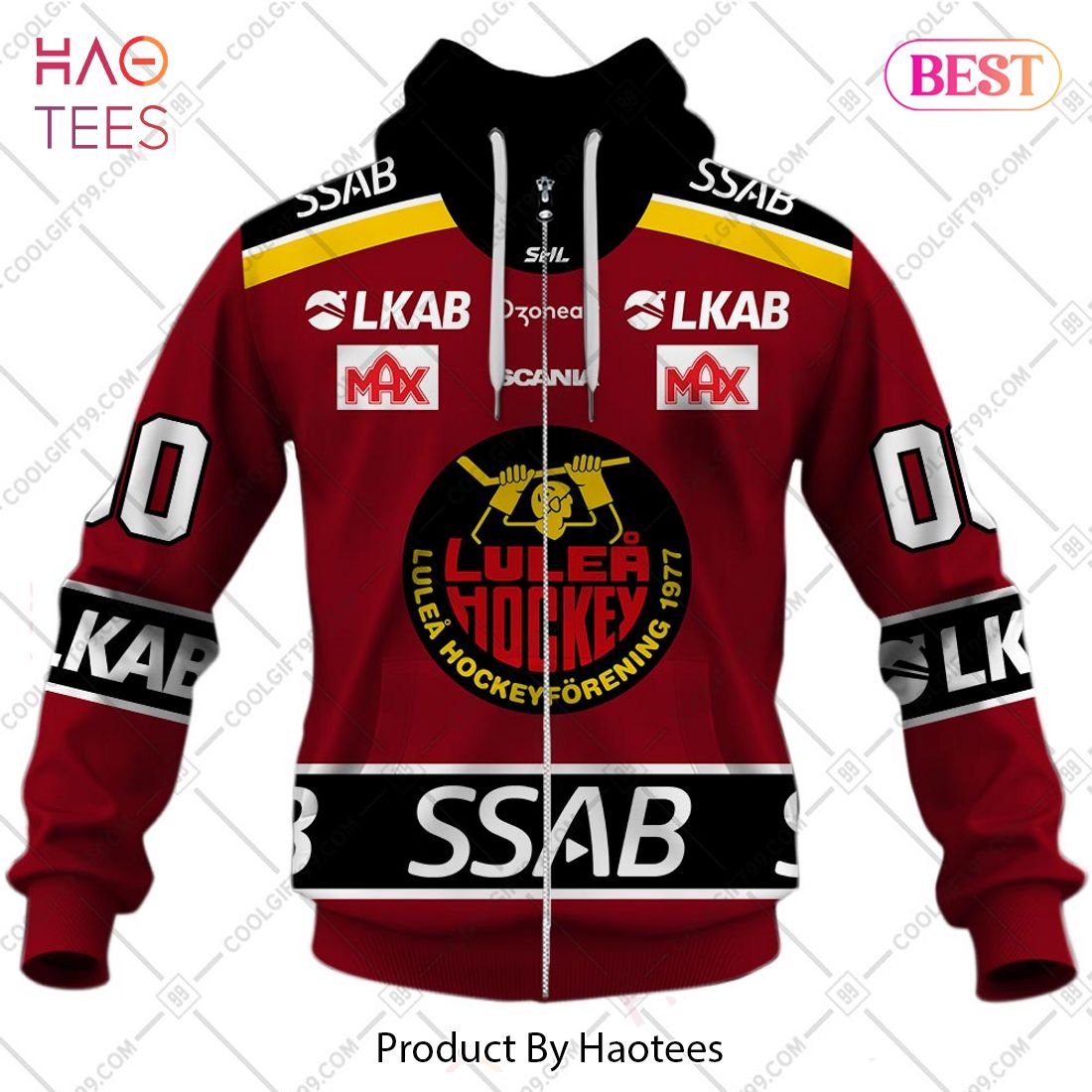 SHL Lulea HF Home jersey Style Hoodie, T-Shirt, Zip Hoodie, Sweatshirt