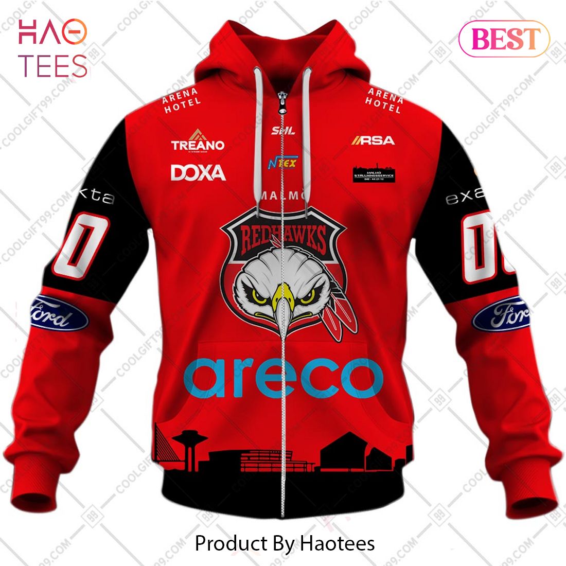 SHL Malmo Redhawks Home jersey Style Hoodie, T-Shirt, Zip Hoodie, Sweatshirt