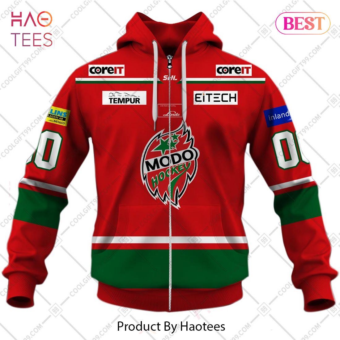 SHL Modo Hockey Home jersey Style Hoodie, T-Shirt, Zip Hoodie, Sweatshirt