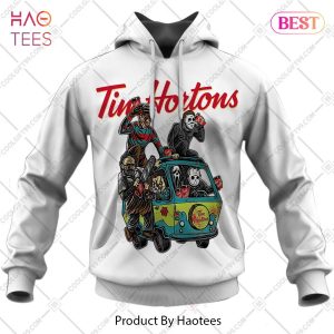 Tim Hortons Horror Car White Hoodie, T-Shirt, Zip Hoodie, Sweatshirt