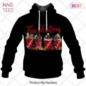 Tim Hortons Horror Movie Black Hoodie, T-Shirt, Zip Hoodie, Sweatshirt