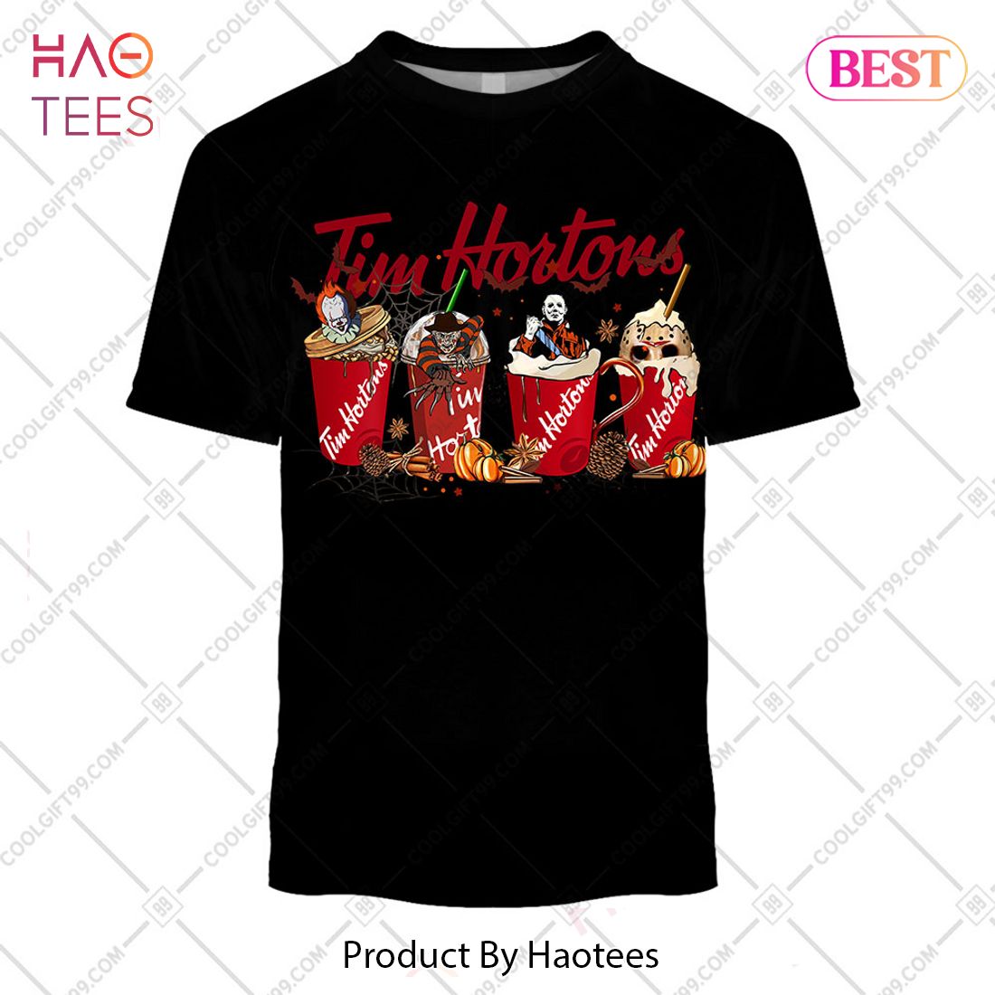 Tim Hortons Horror Movie Black Hoodie, T-Shirt, Zip Hoodie, Sweatshirt Tim Hortons Horror Movie Black Hoodie, T-Shirt, Zip Hoodie, Sweatshirt