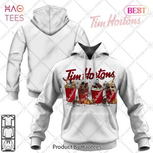 Tim Hortons Horror Movie White Hoodie, T-Shirt, Zip Hoodie, Sweatshirt