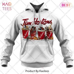 Tim Hortons Horror Movie White Hoodie, T-Shirt, Zip Hoodie, Sweatshirt
