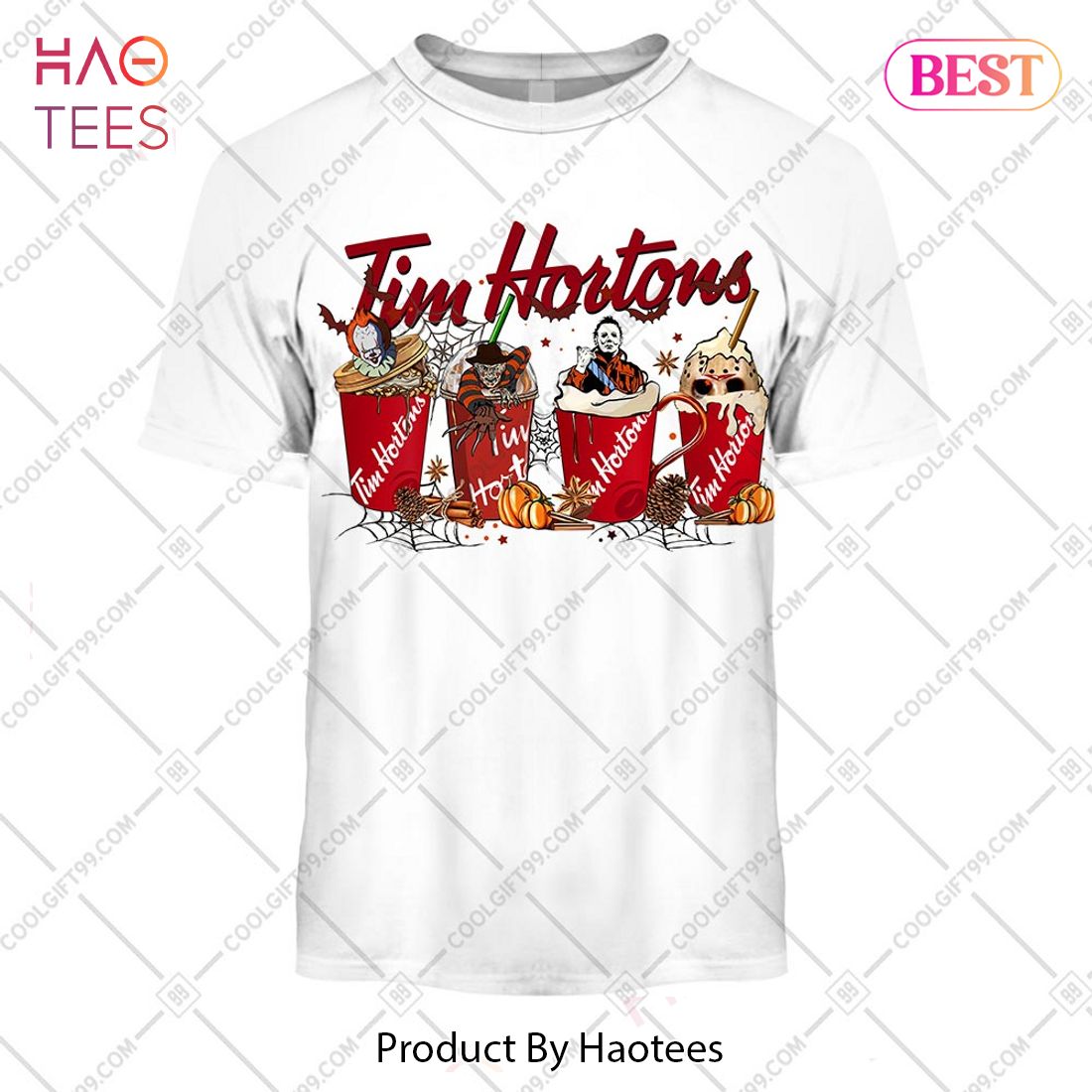 Tim Hortons Horror Movie White Hoodie, T-Shirt, Zip Hoodie, Sweatshirt Tim Hortons Horror Movie White Hoodie, T-Shirt, Zip Hoodie, Sweatshirt