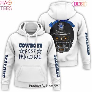 TRENDING Post Malone x Dallas Cowboys White Hoodie Special Edition