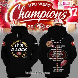 TRENDING San Francisco 49ers NFC West Champions 2023 Hoodie