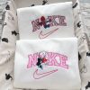 Christmas Nike and cartoon characters Sweatshirt Christmas Nike and cartoon characters Sweatshirt