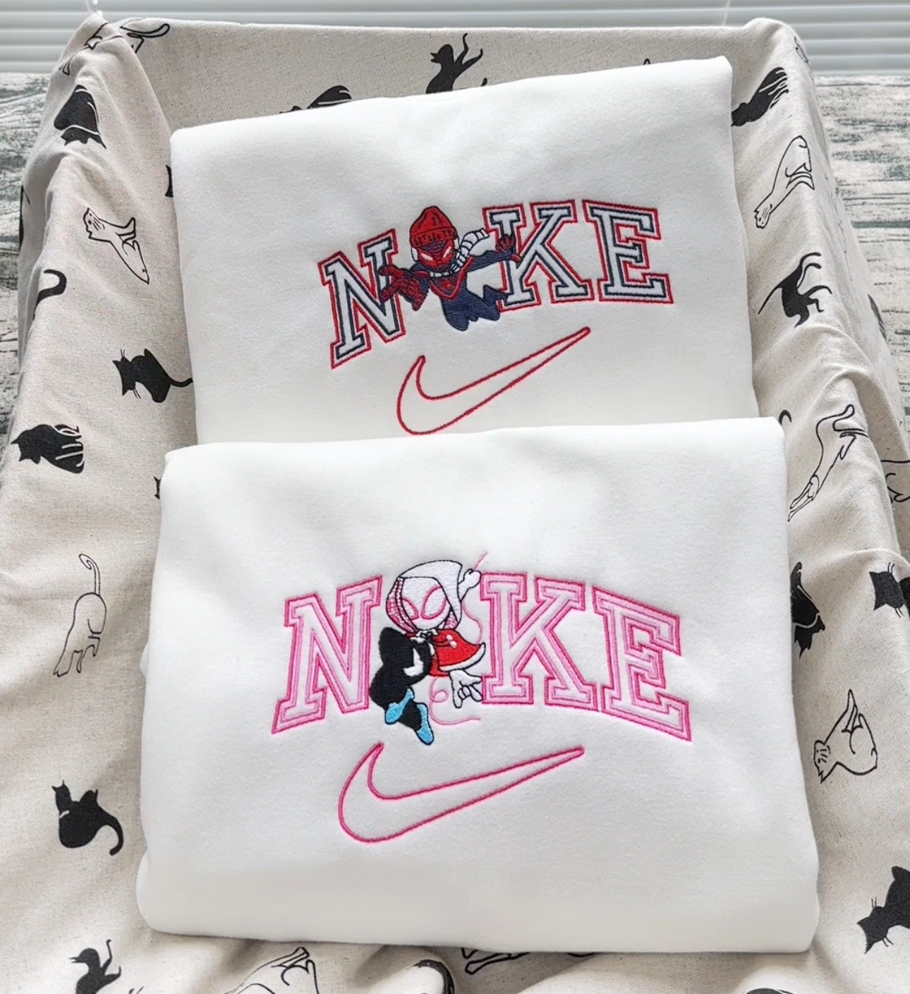 Nike Cartoon character Spiderman Sweatshirt