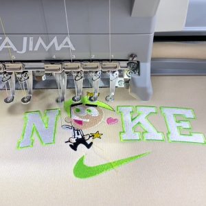 Christmas Nike and cartoon characters Sweatshirt