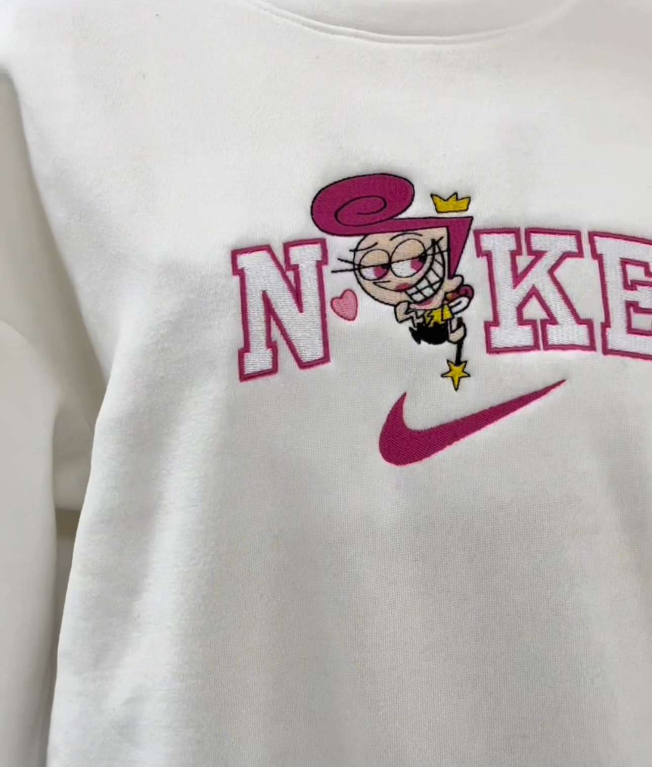 Christmas Nike and cartoon characters Sweatshirt Christmas Nike and cartoon characters Sweatshirt