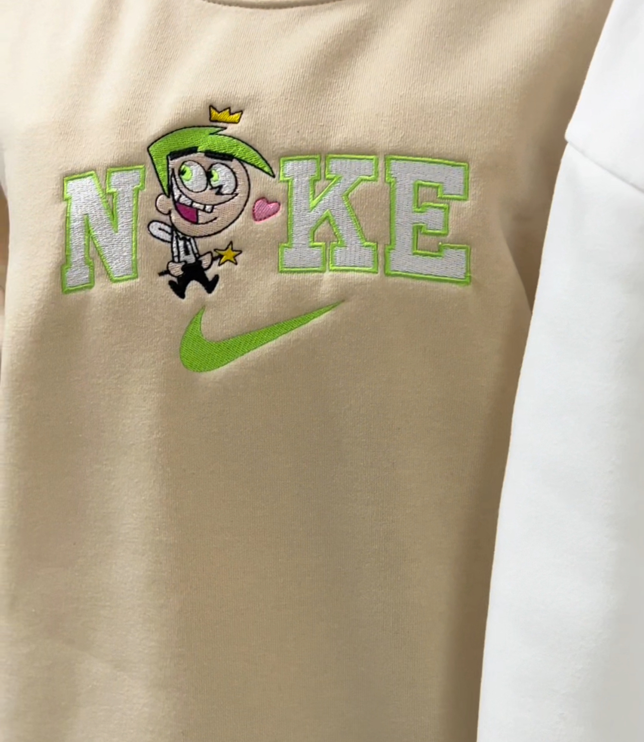 Christmas Nike and cartoon characters Sweatshirt Christmas Nike and cartoon characters Sweatshirt