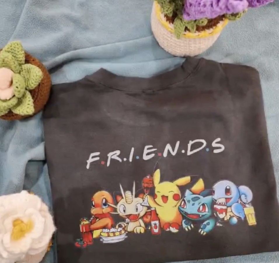 HOT TRENDING Pokemon Mix F.r.i.e.n.d.s 2024 T-Shirt HOT TRENDING Pokemon Mix F.r.i.e.n.d.s 2024 T-Shirt
