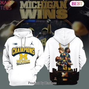 BEST 2024 National Champions Michigan Wolverines Football Hoodie