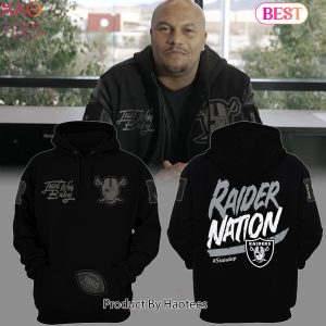 BEST Las Vegas Raiders Nation Coach Antonio Pierce Black Hoodie