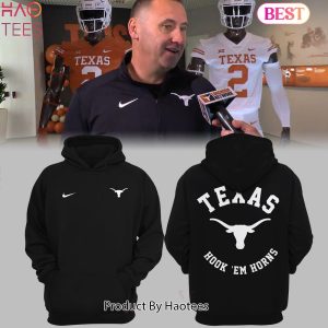 BEST Limited Edition Texas Longhorns Football Team Black Hoodie