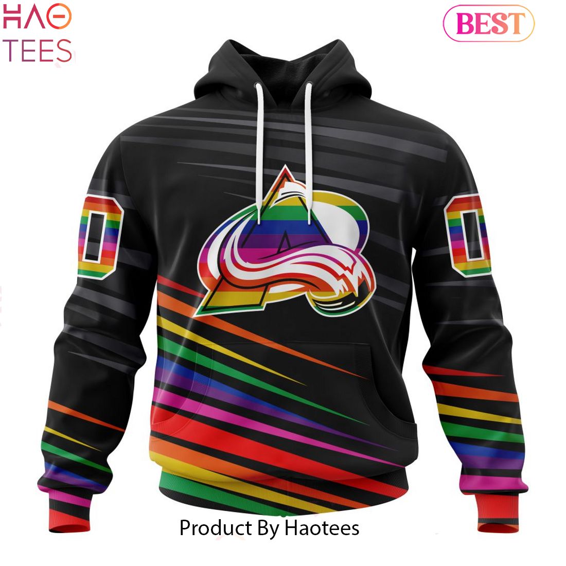 BEST NHL Colorado Avalanche Special Pride Design Hockey Hoodie