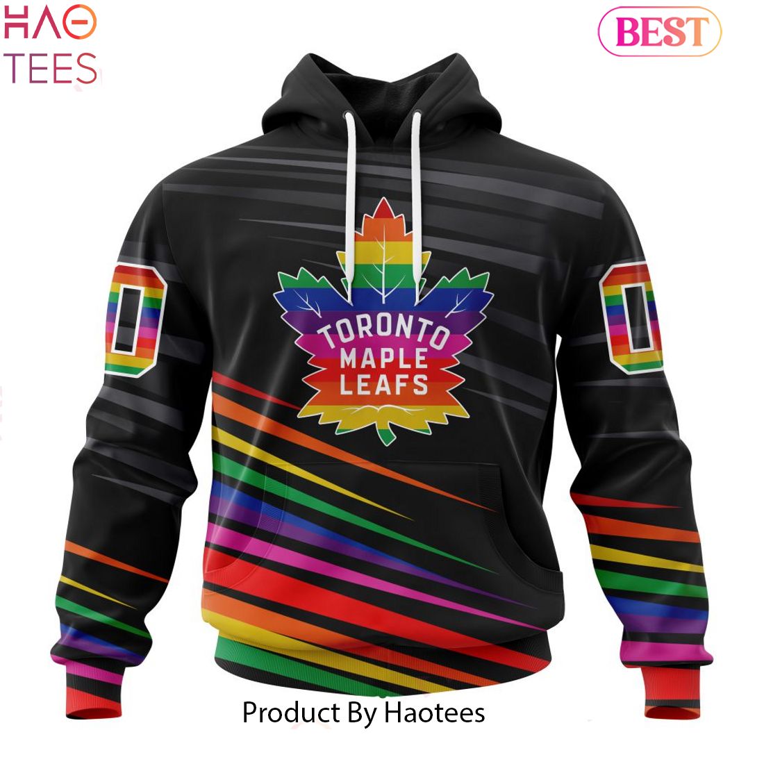 BEST NHL Toronto Maple Leafs Special Pride Design Hockey Hoodie