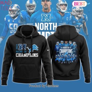 HOT Detroit Lions 2023 NFC North Division Champions Hoodie Limited Edition