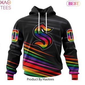 HOT NHL Seattle Kraken Special Pride Design Hockey Hoodie