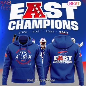 HOT Special AFC East Champions Buffalo Bills Football Team Hoodie