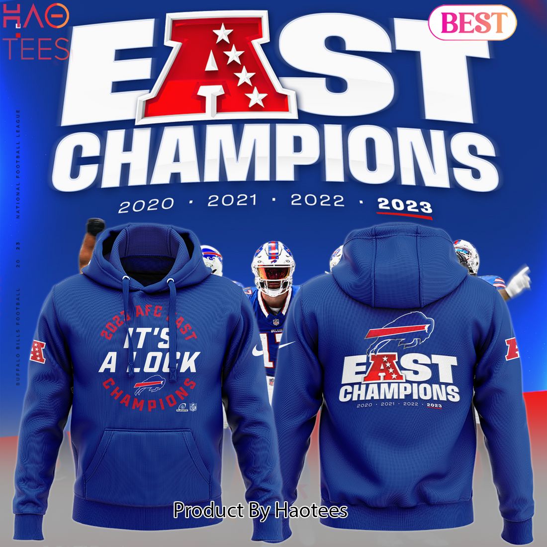 HOT Special AFC East Champions Buffalo Bills Football Team Hoodie