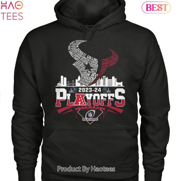 HOT TREND 2023-2024 Playoffs Houston Texans Hoodie
